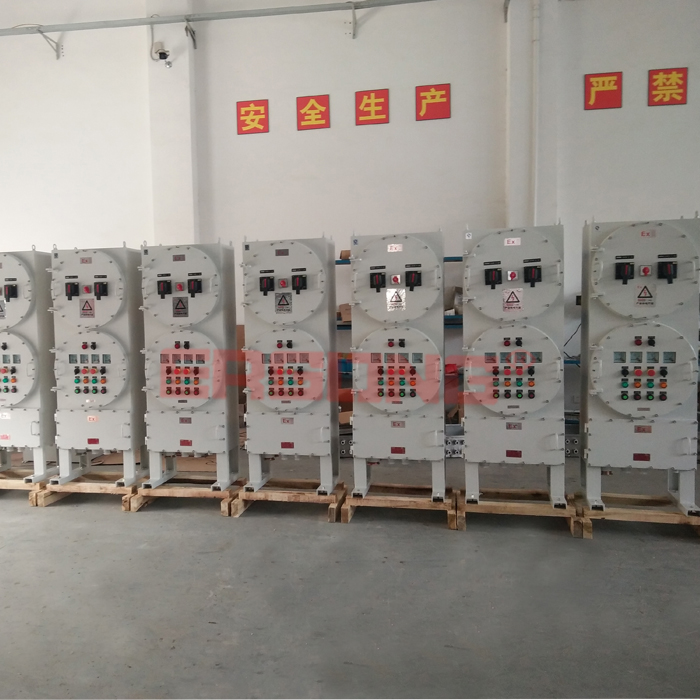 氫氣區(qū)域?qū)Ｓ肐IC級防爆箱柜二工專業(yè)生產(chǎn)防爆箱柜廠家